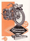 Diamant Modell 1,32 / 15PS 350ccm Type 29-E Prospekt ca. 1928