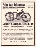 Gruhn Kardan-Motorrad Prospekt 1927