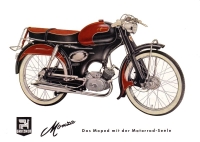 Gritzner Moped Monza Prospekt 1959