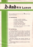 D-Rad R 9 Luxus Prospekt ca.1929