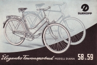 Dürkopp Fahrrad Prospekt 1955