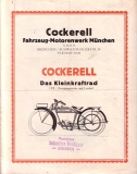 Cockerell Kleinkraftrad Prospekt ca. 1922