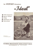 Ideal Fahrradmotor Prospekt 1950er Jahre