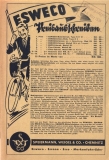 Esweco Preisausschreiben Prospekt 1938