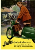 Meister Solo Roller Prospekt ca. 1955