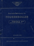IWL Troll 1 Bedienungsanleitung 1962