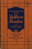 De Dion Bouton Programm 1925