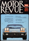 Motor Revue Jahresausgabe 1975/76