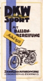 DKW Sport 206 Modell 1926 Prospekt