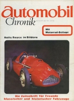 Automobil und Motorrad Chronik 1972 Heft 3