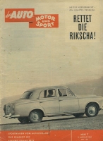 Auto, Motor & Sport 1960 Heft 1