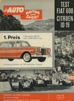 Auto, Motor & Sport 1960 Heft 13