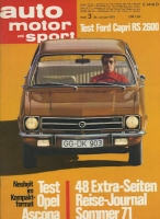 Auto, Motor & Sport 1971 Heft 3