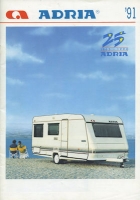 Adria Wohnwagen Programm 1991