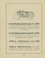 Alba Leichtmotorrad Bedienungsanleitung 6.1923