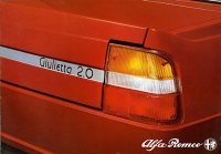 Alfa-Romeo Giulietta Prospekt 1980