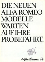 Alfa-Romeo Programm ca. 1981