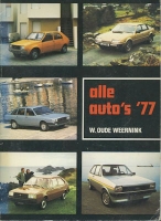 W. Oude Weernink Alle Auto`s 1977