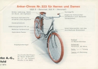 Anker Chrom Fahrrad Prospekt 4.1933
