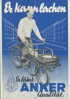 Anker Geschäftsrad Fahrrad Prospekt ca. 1933