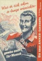 Anker Saxonette Prospekt ca. 1939