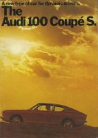 Audi 100 Coupe S Prospekt 7.1972 e