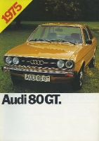 Audi 80 GT Prospekt 8.1974