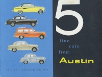 Austin Programm ca. 1956