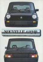 Autobianchi / Lancia A 112 Programm ca. 1983 f