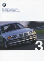 BMW 3er Limousine Prospekt 2000