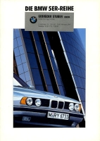 BMW 5er Prospekt 1990