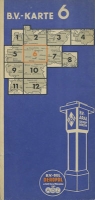 B.V. Karte 6 1930er Jahre