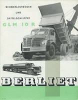 Berliet GLM 10 R Prospekt 7.1957