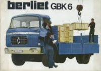 Berliet GBK 6 Prospekt 1960er Jahre