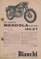 Bianchi Mendola 125 Prospekt 1958