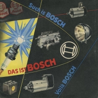 Bosch Erzeugnisse für Kfz Prospekt 1951