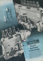 Bosch Einspritzdüsen für Dieselmotoren Prospekt 7.1951