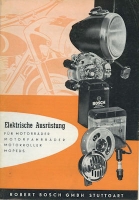 Bosch Elektrische Ausrüstung für Motorräder 12.1954
