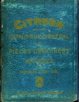 Citroen Modelle Modèles 1929-1931 Ersatzteilliste Catalogue général des pieces 1931 f
