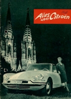 Alles über Citroen Broschüre ca. 1960