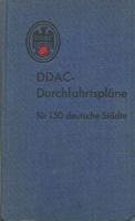 DDAC Durchfahrtpläne für 150 deutsche Städte 1930er Jahre