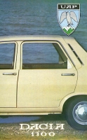 Dacia 1300 Prospekt 1970er Jahre