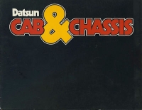 Datsun Cab & Chassis Prospekt 5.1978 e