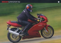Ducati Supersport 750 Prospekt 1999 it