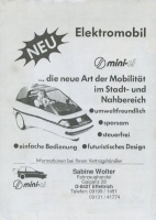 ERK Elektromobil Mini.el Prospekt 7.1990