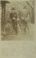 Foto Fahrrad 1899