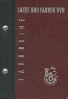 Farbmusterbuch der DDR Lacke und Farben VVB 1952