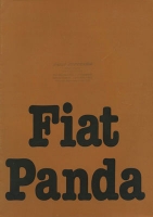Fiat Panda Prospekt 5.1980