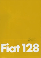 Fiat 128 Prospekt ca. 1981