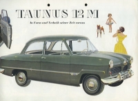 Ford Taunus 12 M Prospekt ca. 1953